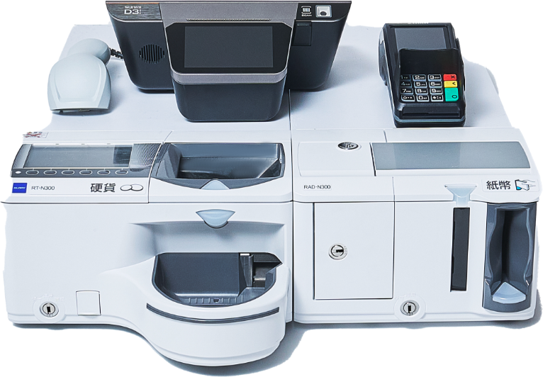 CASHIERのセミセルフレジ
